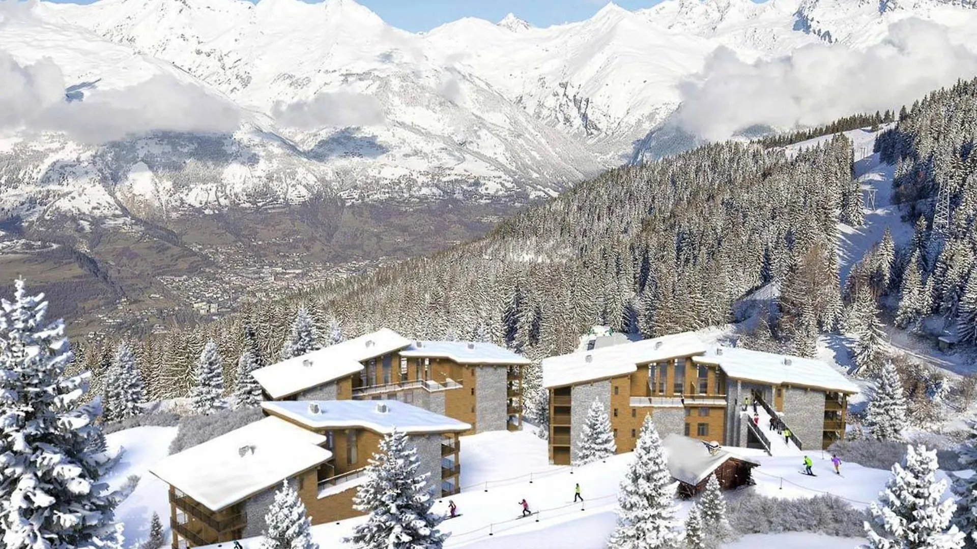 Appartement De Luxe 4* Pour 4 Personnes Avec Spa Et Parking Les Arcs 1800 - Fr-1-352-89 Bourg-Saint-Maurice Apartment